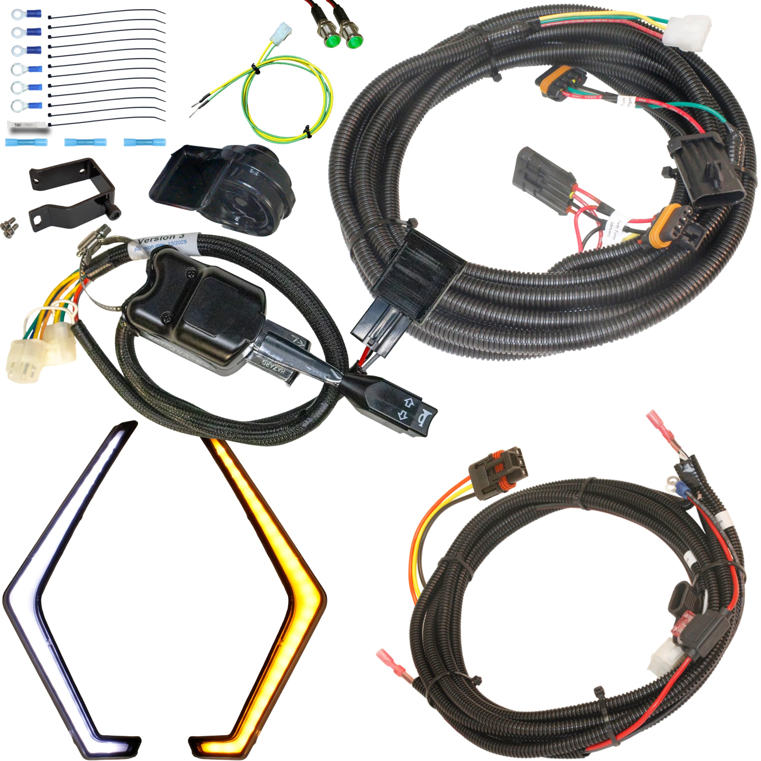蘭ページ。 Amazon.com: MCSADVENTURES Plug and Play Street Legal Turn Signal